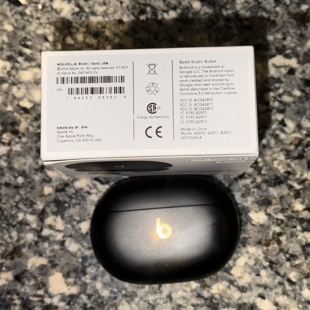 Beats by Dre Studio Buds+ (new, works perfectly) - Picture 3 of 5